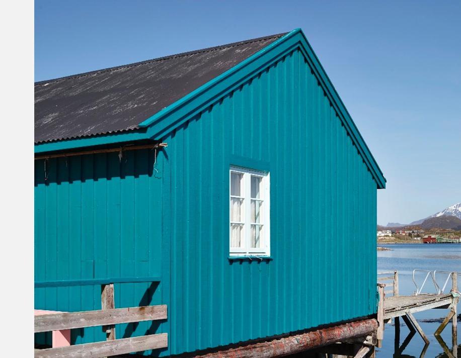 Kraemmervika Rorbuer - The Blue Pearl #3 Apartment Ballstad Luaran gambar
